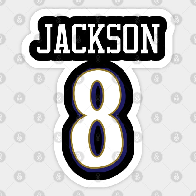 Jackson Ravens Sticker by Cabello's